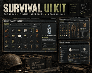 Survival UI — Interactive Demo [Free] [Other]
