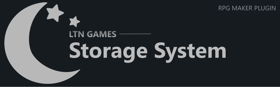 Storage System for RPG Maker