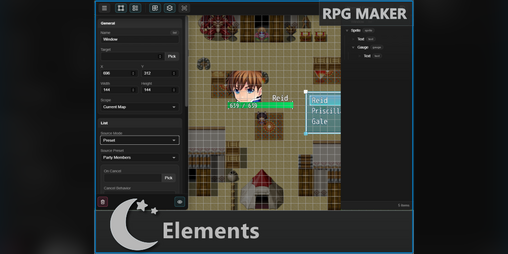 Cover image for Elements for RPG Maker