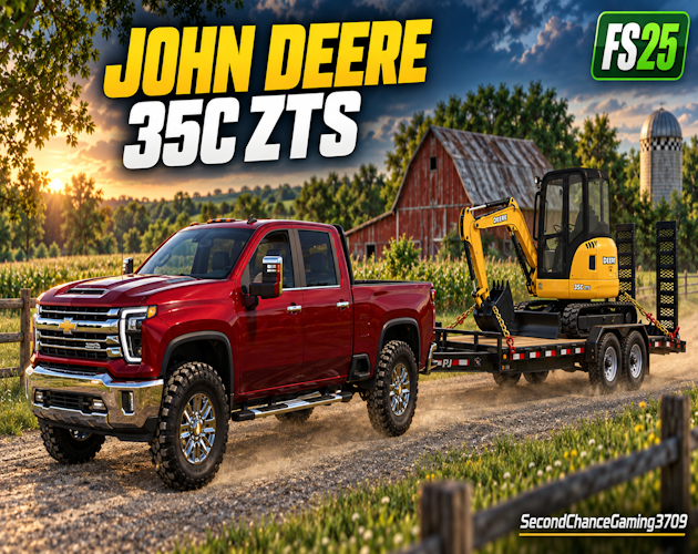 Cover image for John Deere 35C ZTS Mini Excavator
