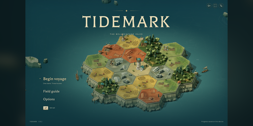 Cover image for Tidemark — The Bellweather Isles