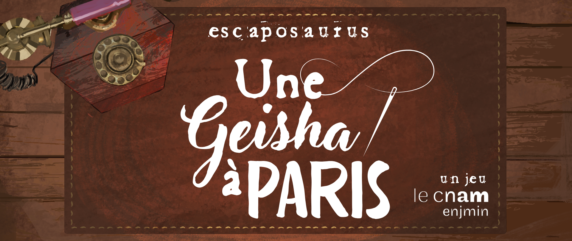 Une Geisha à Paris - Escaposaurus
