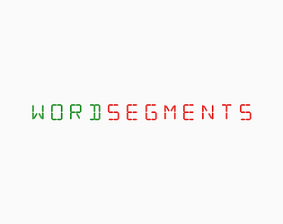 WordSegments [Free] [Puzzle]