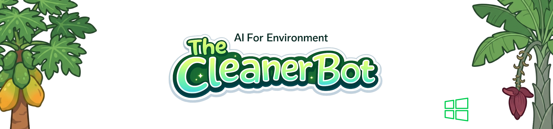 AI For Environment : The Cleaner Bot