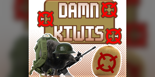 Cover image for Damn Kiwis