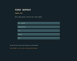 First Outpost [Free] [Survival]