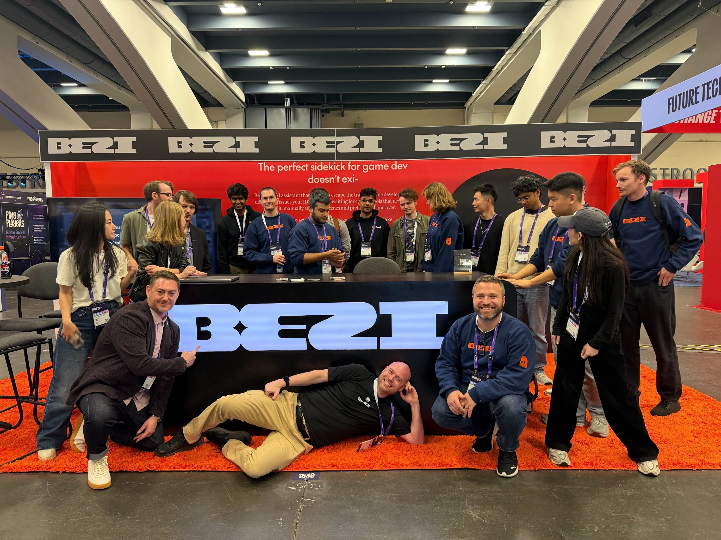The Bezi team at our GDC 2026 booth