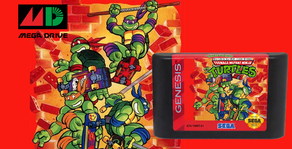 TMNT: Arcade Game - Megadrive Port