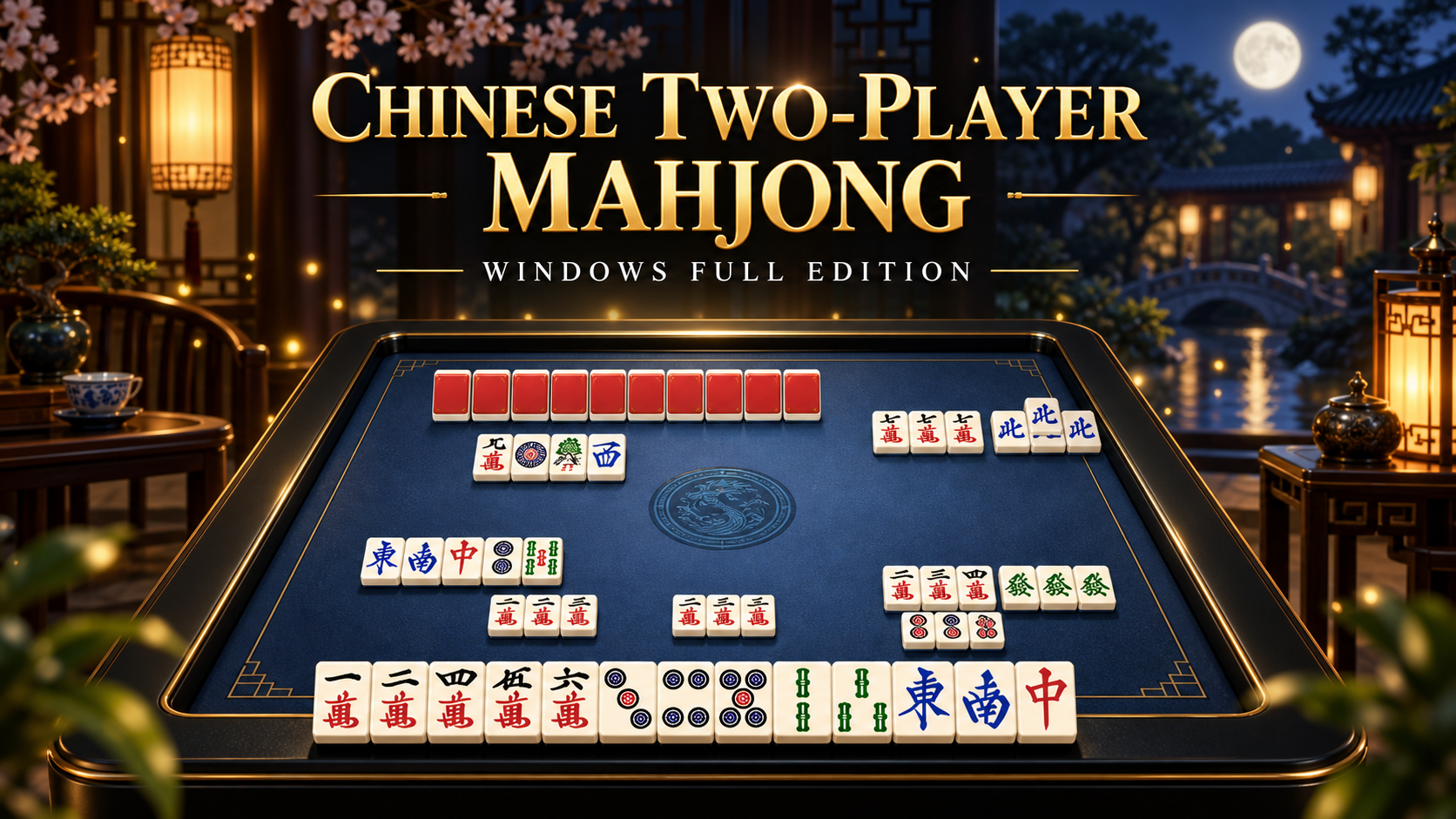 Cover image for Chinese Two-Player Mahjong | 欢乐二人麻将 — Windows Edition
