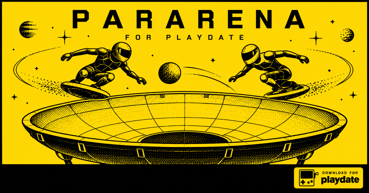 Cover image for Pararena for Playdate