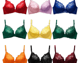 Images of sheer, provocative lingerie for full-busted women game screenshot
