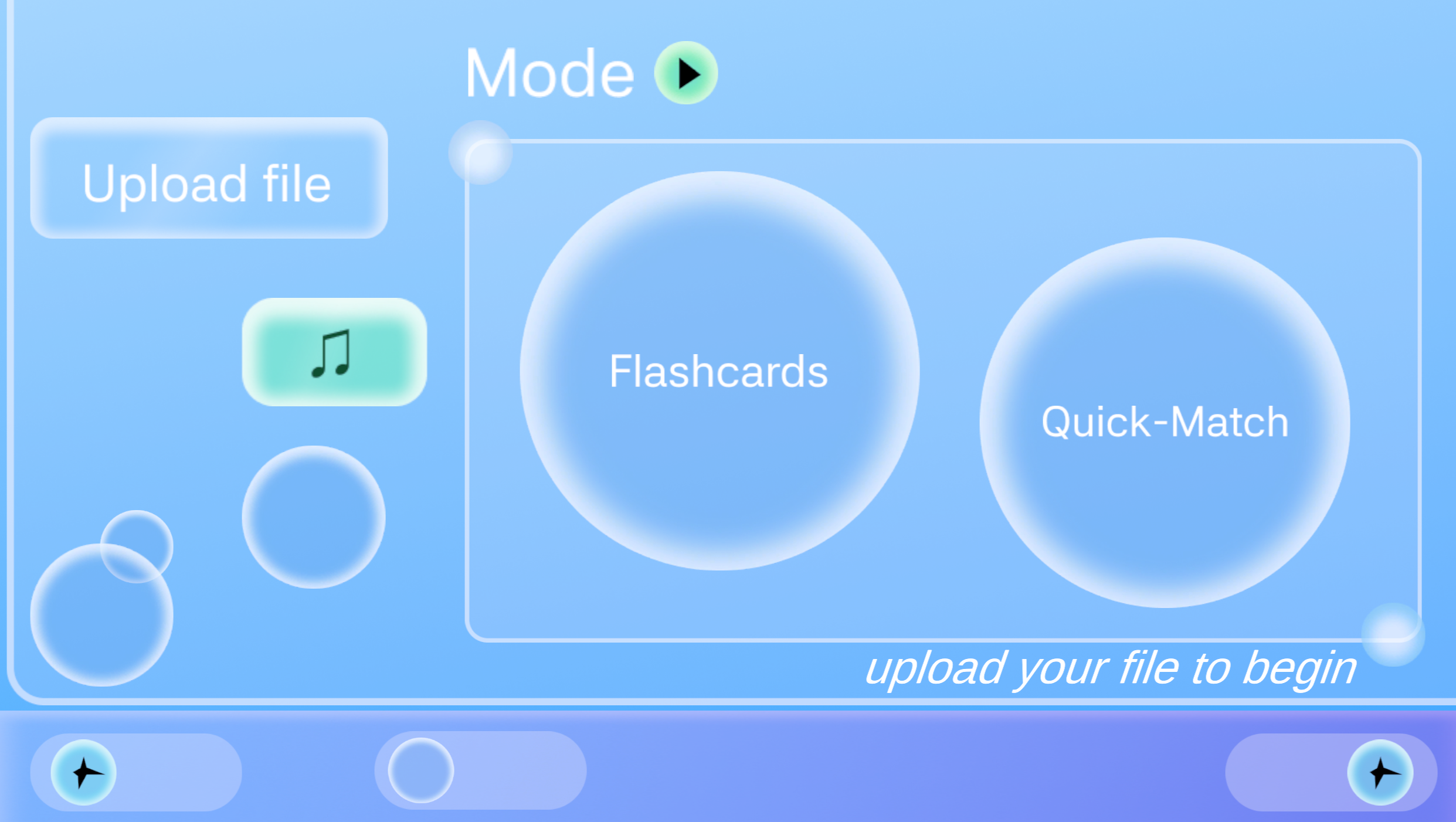 bubble cards