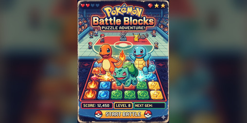 Cover image for Pokemon Battle Blocks