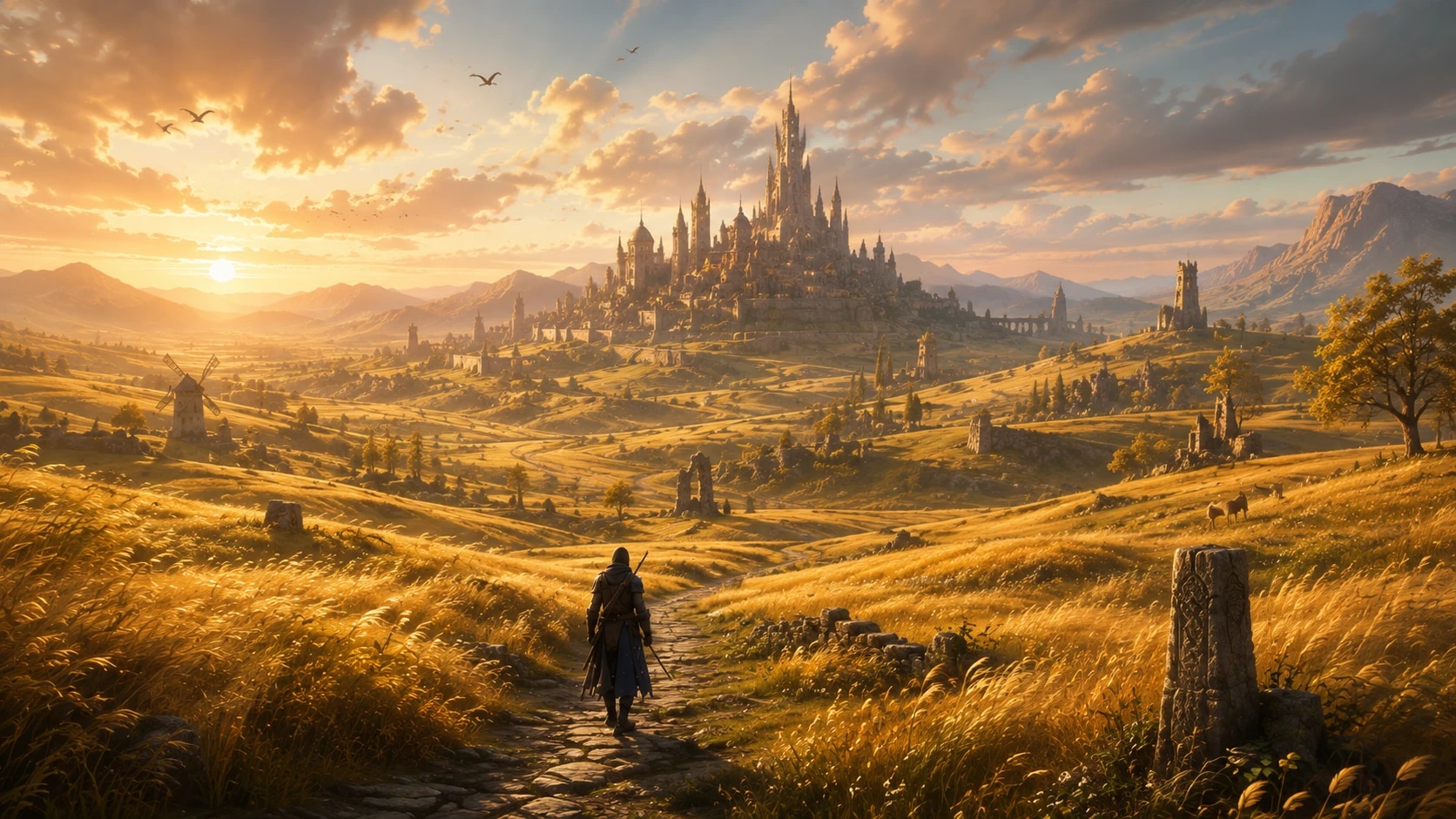 Golden Plains environment artwork