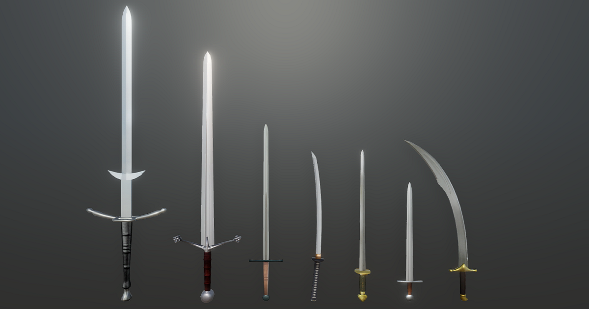 Historical Swords Pack for Unity 3D