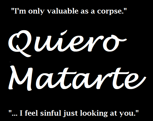 Cover image for Quiero Matarte