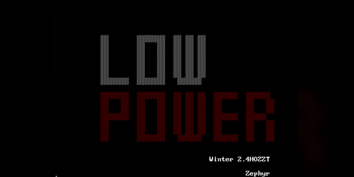 Cover image for LOW POWER