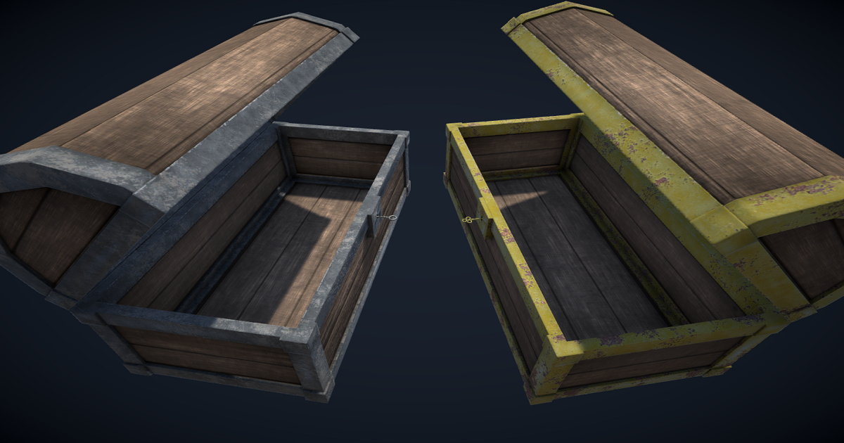 Animated Treasure Chests for Unity 3D