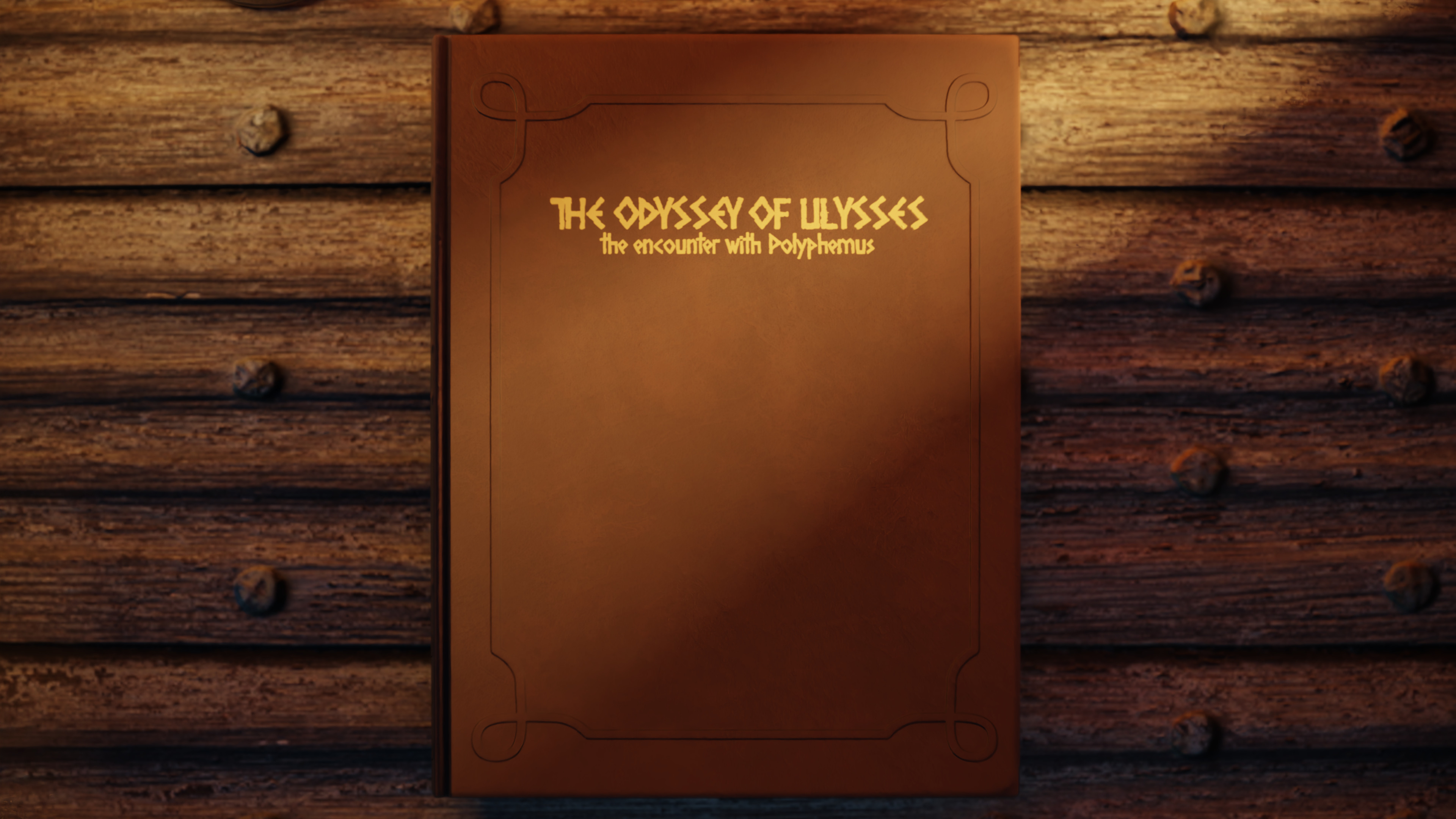 Cover image for THE ODYSSEY OF ULYSSES - The Encounter with Polyphemus