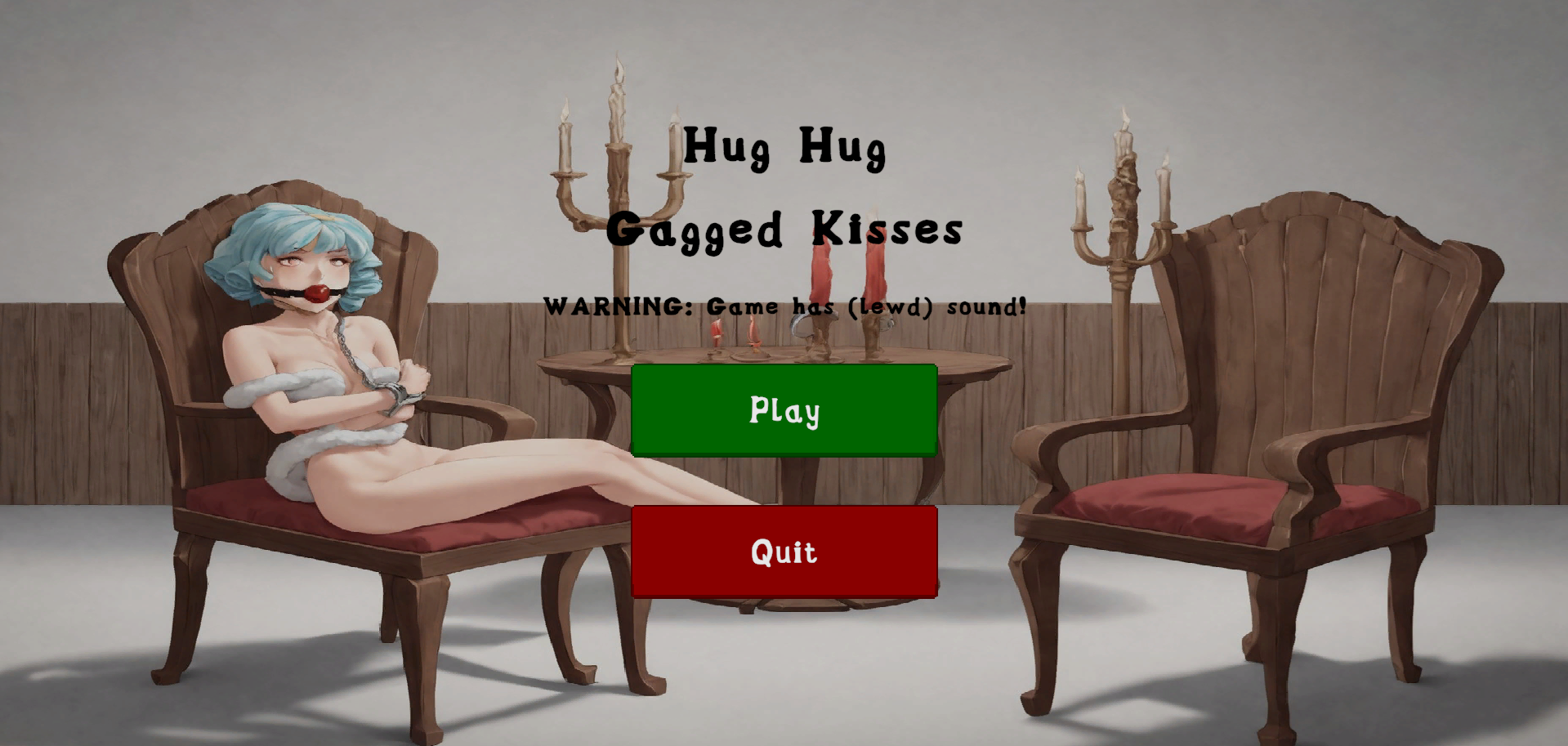 Cover image for HugHugGaggedKisses