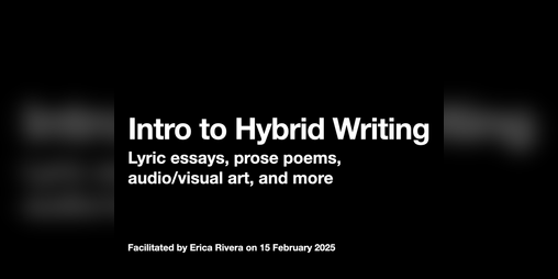Cover image for Intro to Hybrid Writing