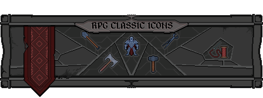 PixelArt - RPG Classic Icon Pack