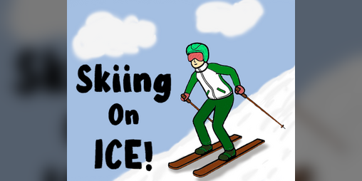 Cover image for Skiing on ICE!