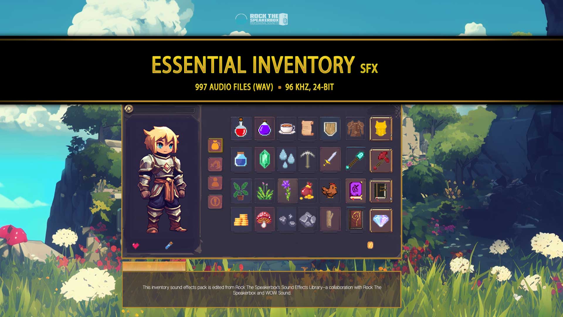 Essential Inventory Sound Effects Pack