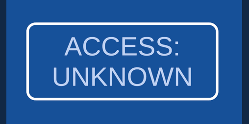 Cover image for Access: Unknown