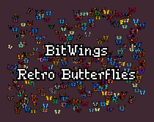 BitWings: Retro Butterflies