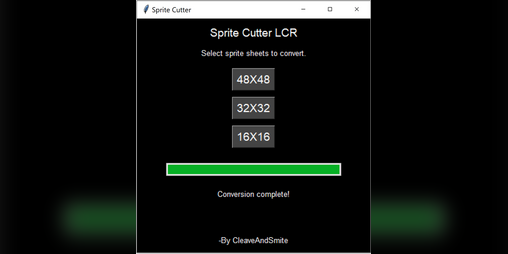 Cover image for Sprite Cutter LCR