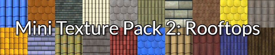 Mini Texture Pack 2: Rooftops