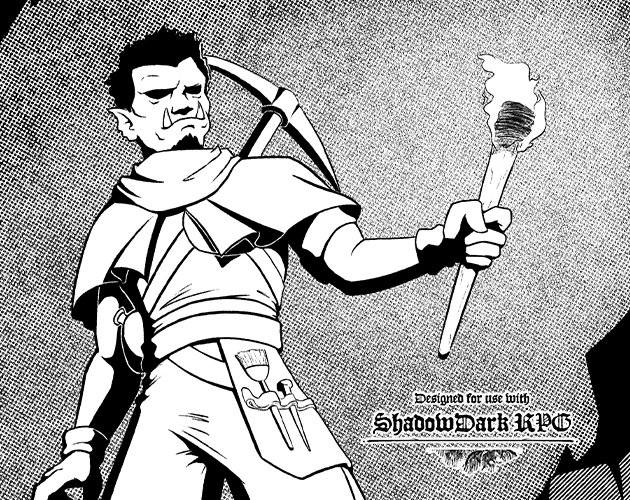 Cover image for Paleonist Class for ShadowDark RPG