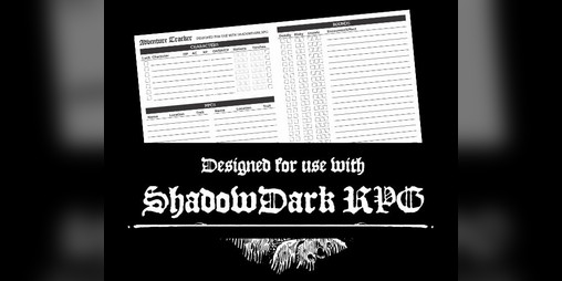 Cover image for Adventure Tracker for Shadowdark