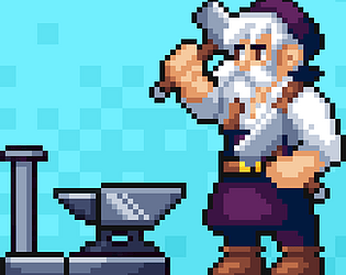 A simple game about a blacksmith