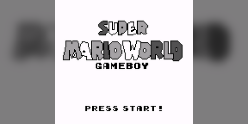 Cover image for Super Mario World Gameboy