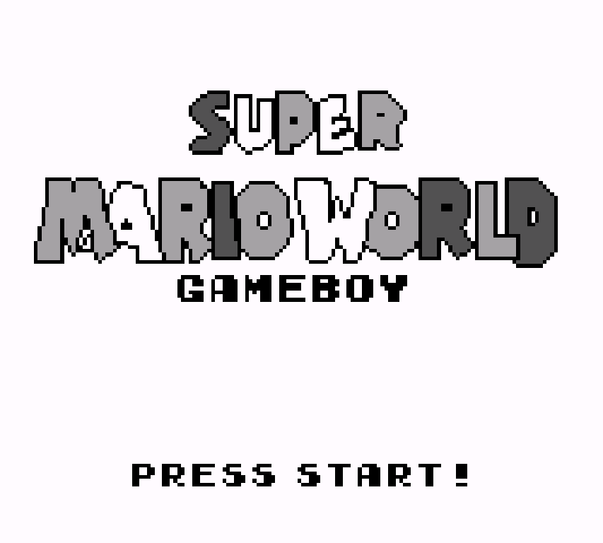 Cover image for Super Mario World Gameboy