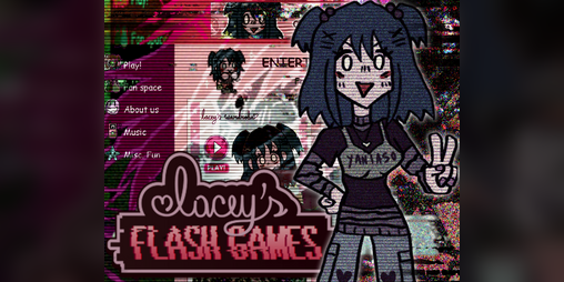 Cover image for Lacey's Flash Games