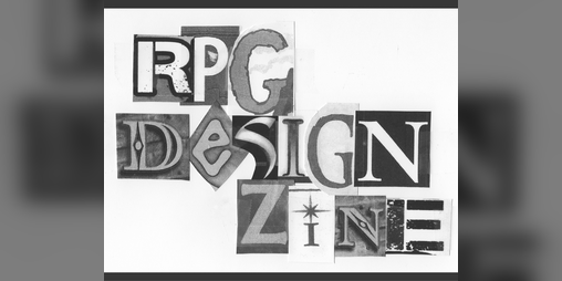 Cover image for RPG Design Zine