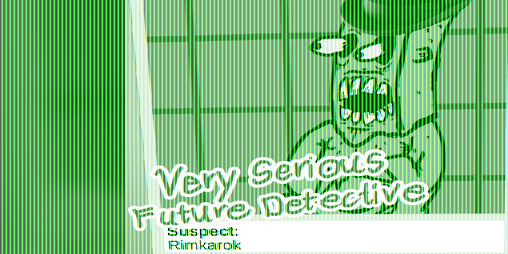Cover image for Very Serious Future Detective