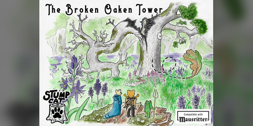Cover image for The Broken, Oaken Tower