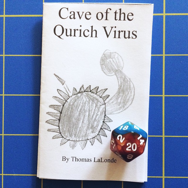 Cover image for Cave of the Qurich Virus
