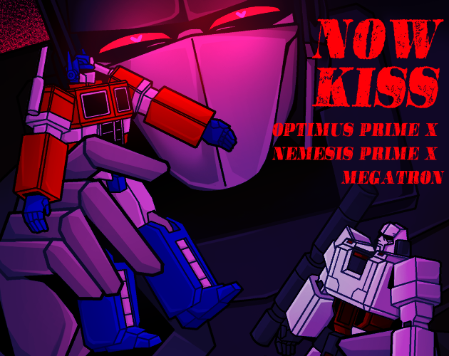 Cover image for Now Kiss (Transformers OpMeg fancomic)