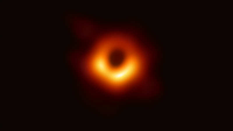 A real black hole
