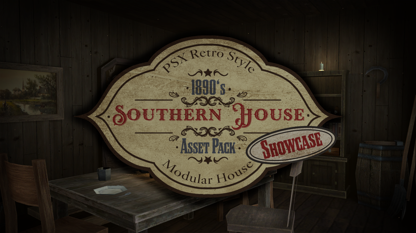 PSX Style - 1890s Southern House Pack - Showcase