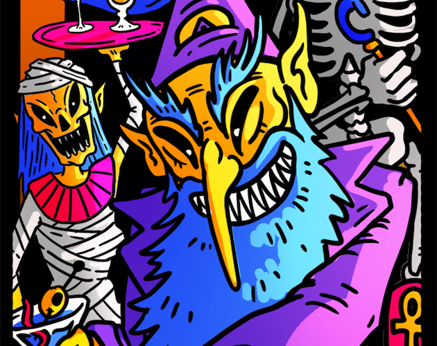 Cover image for Warlock Joe's Dark Vegas Vacation
