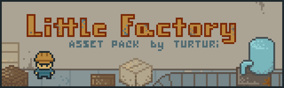 Little Factory - FREE top-down asset pack