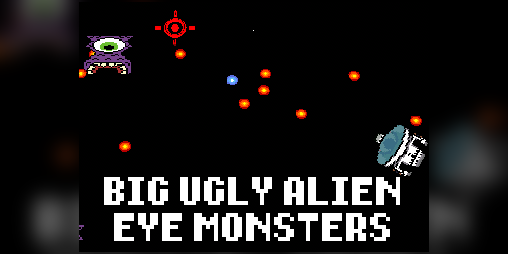 Cover image for Big Ugly Alien Eye Monsters
