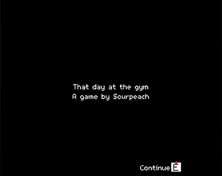 That day at the gym