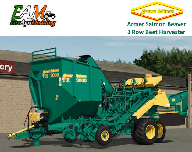 Cover image for Armer Salmom TR2000 3 Row Beet / Veg Harvester